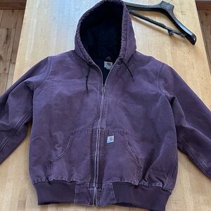 Carhartt Deep Purple Hooded Jacket